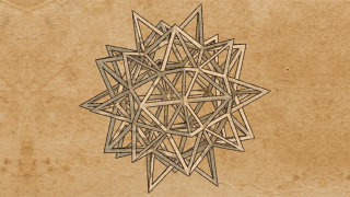 Animação de Icosidodecaedro estrelado
