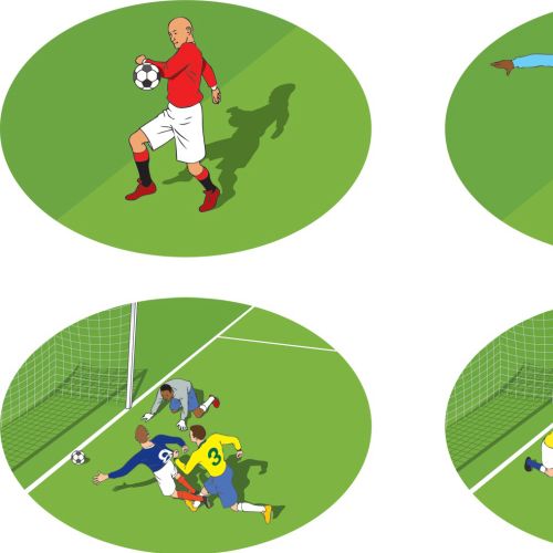 Football offences illustration by  Lee Montgomery