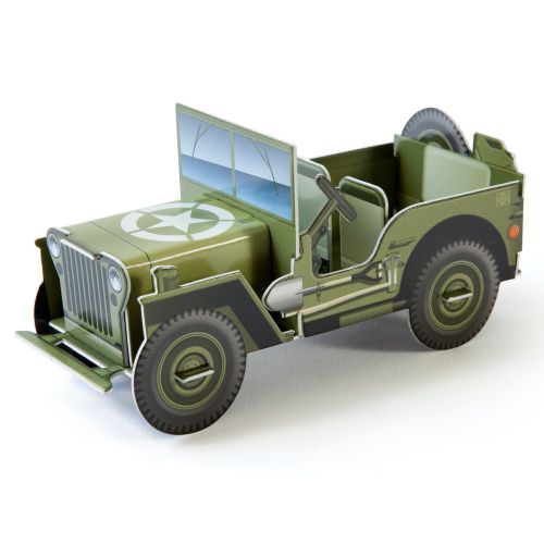 Illustration of willys jeep