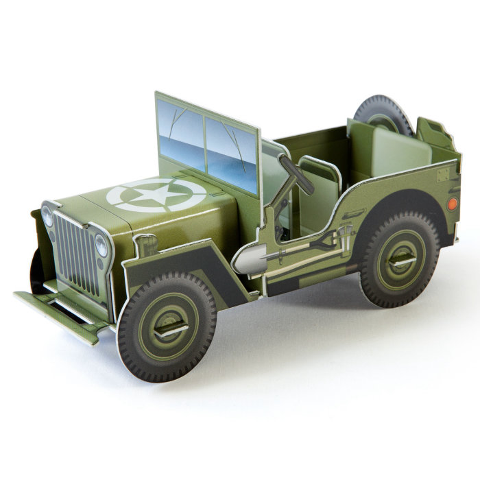 Illustration of willys jeep
