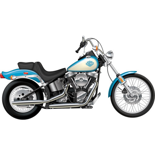 Illustration of Harley Davidson