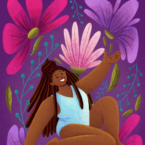 Lhaiza Morena Kids Wellness Illustrator from Brazil