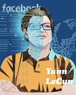 Portraiture of Yann LeCun, French computer scientist