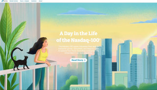 “纳斯达克 100 指数的一天”项目在纳斯达克启动