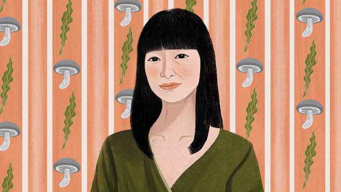 Portraiture of Marie Kondo by Li Zhang