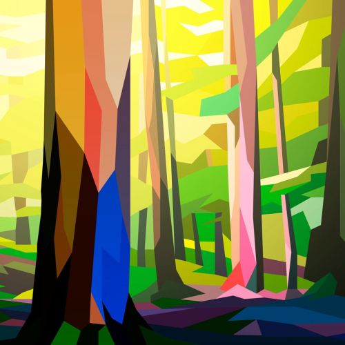 Forest landscape by Liam Brazier