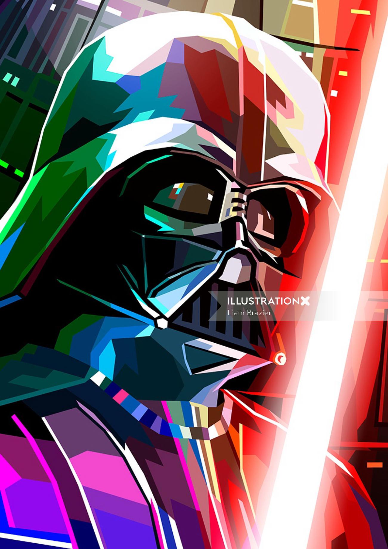 Cartaz do filme de Darth Vader