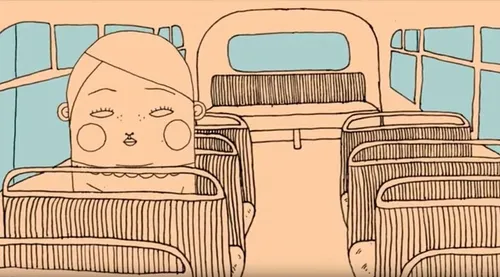 Hand drawn musiv animation Yeah, You can be my muse