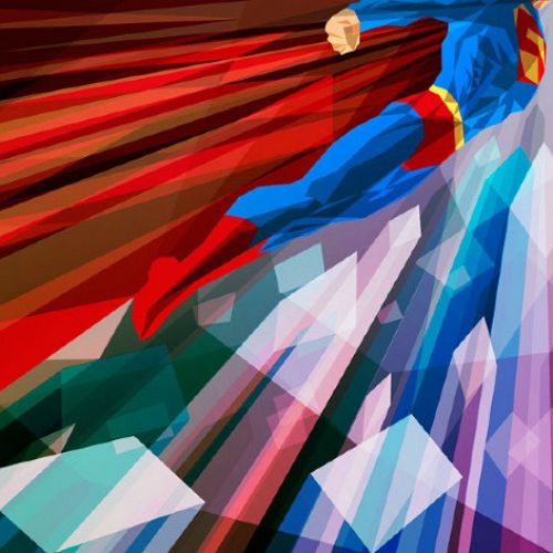 Superman illustration