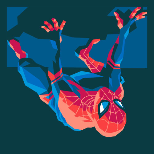 Image graphique spiderman