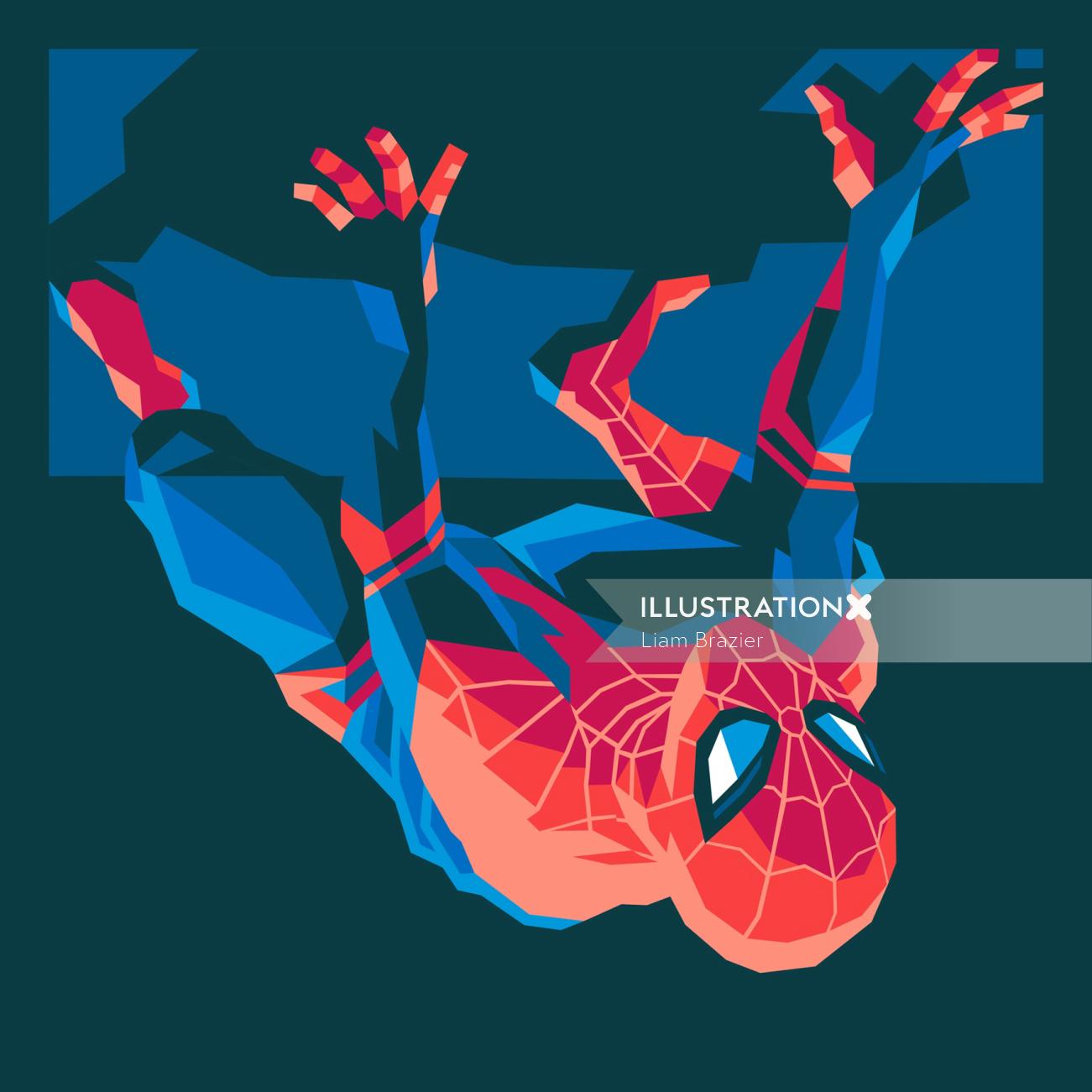 Graphic image spiderman
