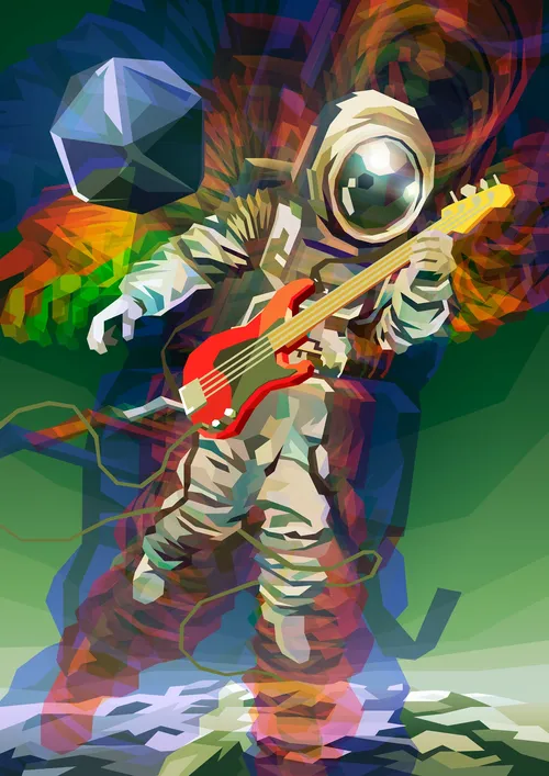 Konzeptuelles Musikposter für LCD Soundsystem