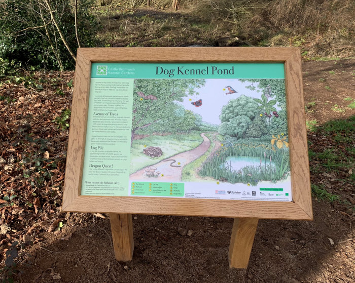Infographic about the Dog Kennel Pond