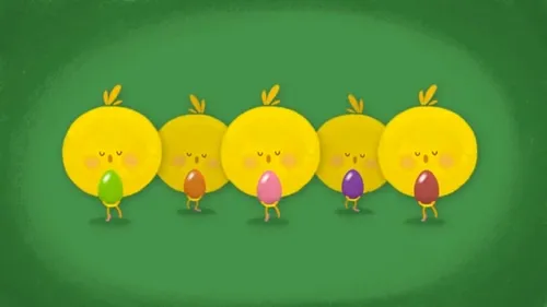 Animated Easter card 