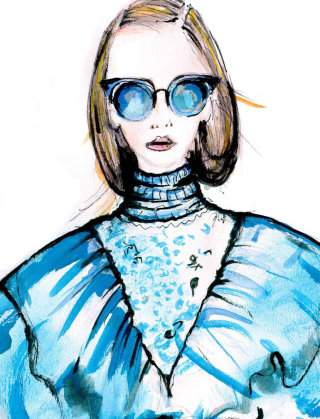 Lucia Emanuela Curzi, International Fashion & Beauty illustrator