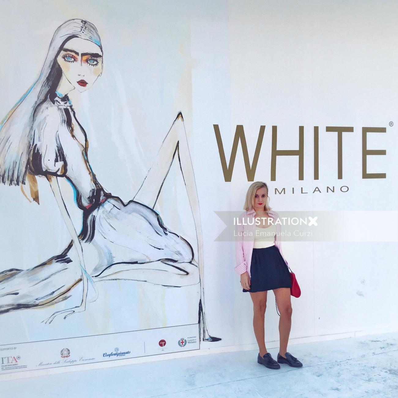 Advertising White Milano
