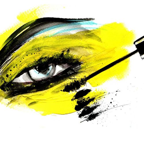 Eye illustration by Lucia Emanuela Curzi