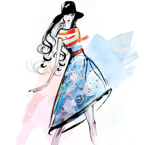 Lucia Emanuela Curzi, International Fashion & Beauty illustrator