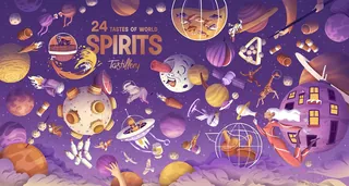 Tastillery SPIRITS | Illustration by Luiza Laffitte