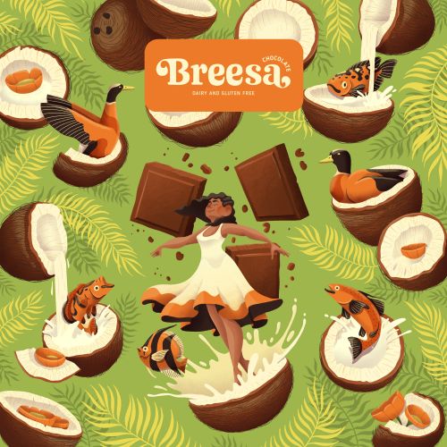 chocolate, dairy, free, gluten, nature, natural,packaging