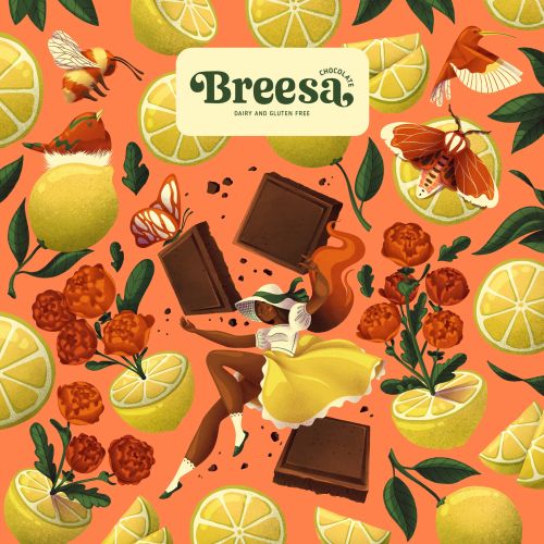 Packaging project for Breesa chocolate