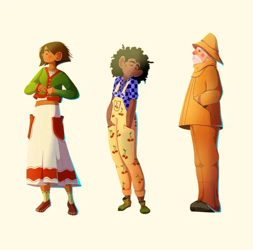 Advertising illustration by Luiza Laffitte
