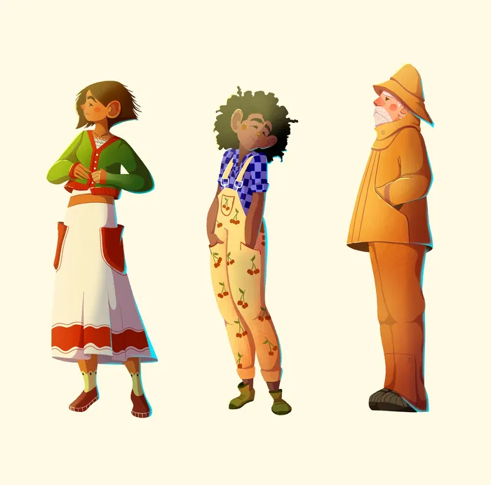 Advertising illustration by Luiza Laffitte
