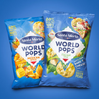 Santa Maris - Diseño de packaging World Pops