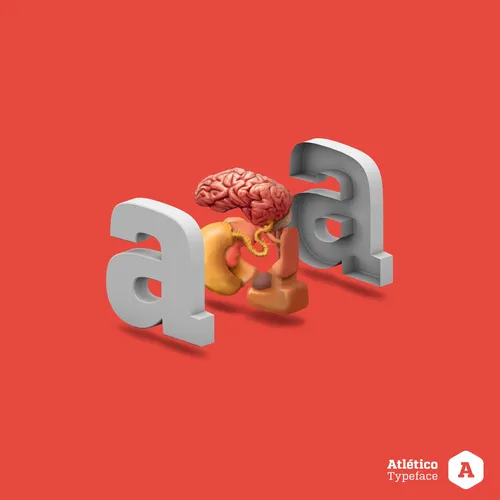 Graphic illustration of typography