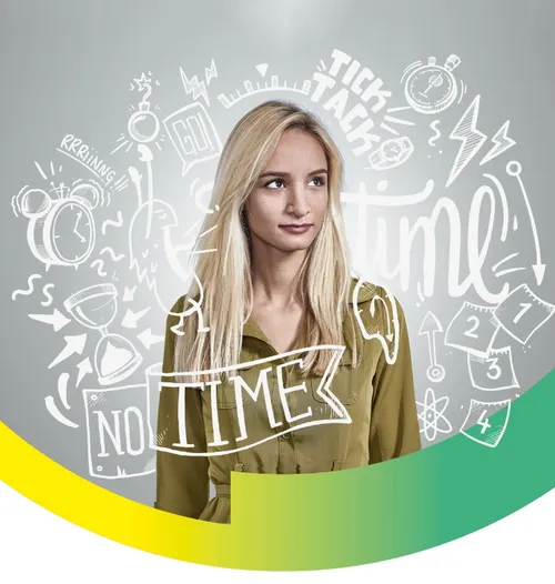 No Time lettering illustration
