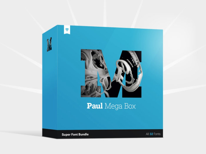 Paul mega box product box design
