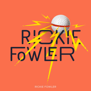 Ilustración gráfica de Rickie Fowler Golf
