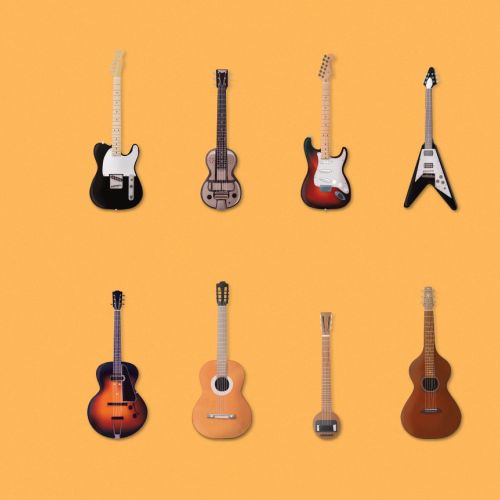 Music instruments guitars
