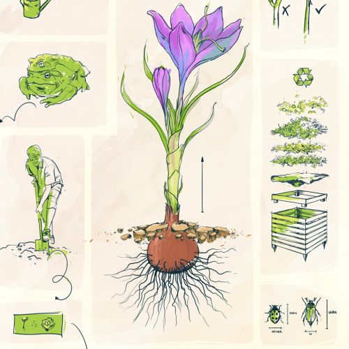 Nature illustration of gardening
