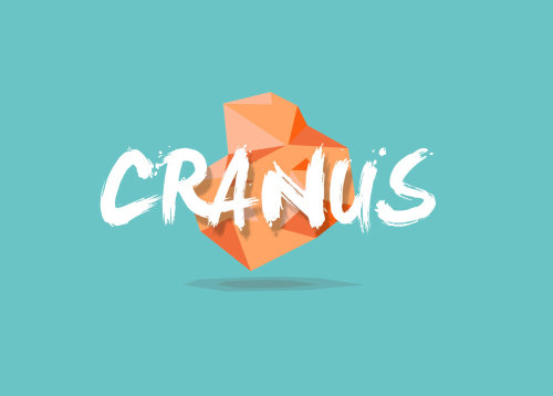 Cranus graphic lettering
