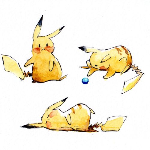 Pikachu fairytale art