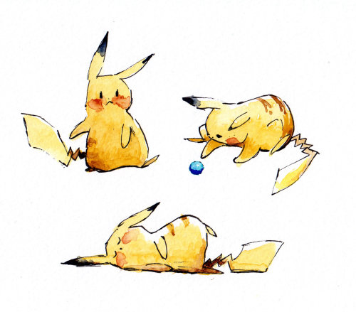 Arte de cuento de hadas de Pikachu