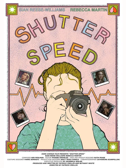 Affiche du court métrage Shutter Speed ​​de l'artiste Lydia Silver