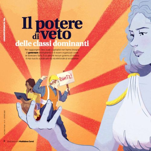 Illustration for Jacobin Magazine Italia