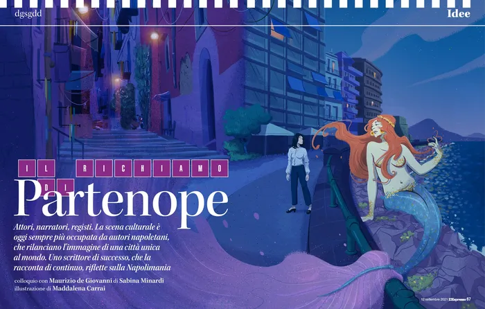 My illustration for L'espresso Magazine