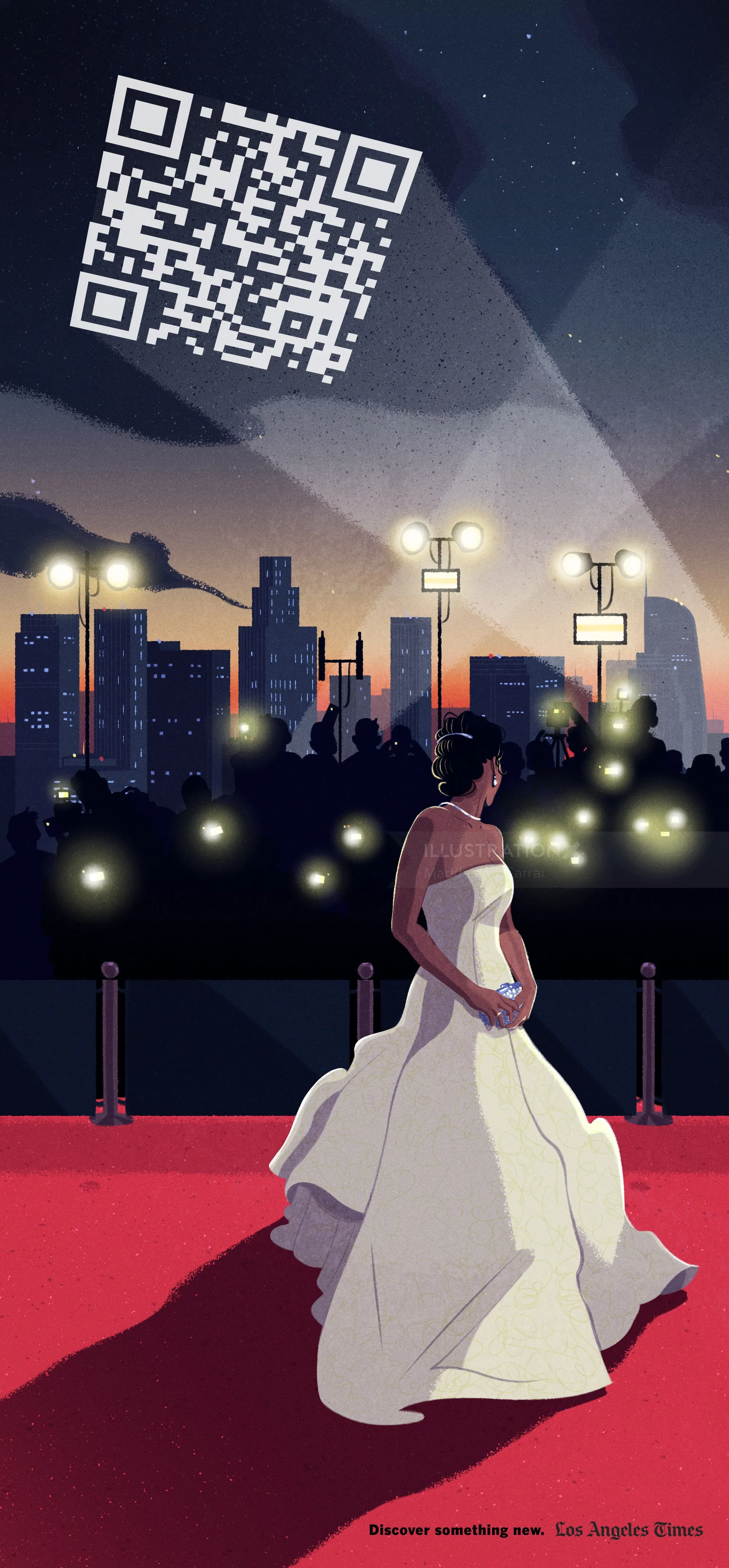 Illustration für die Los Angeles Times