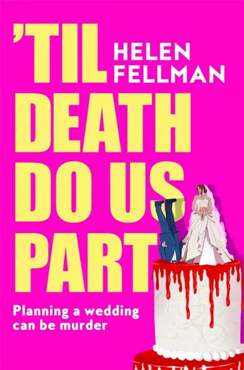 Maddalena Carrai artwork for Till Death Do Us Part, featuring a bloodied wedding cake.