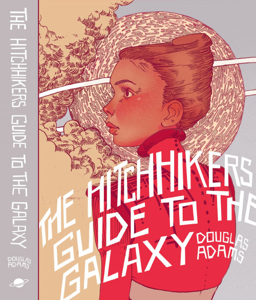 "The Hitchhikers Guide to the Galaxy" mock up cover
