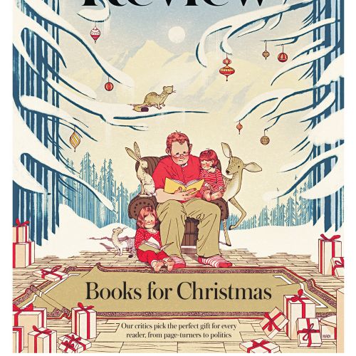Christmas Book Review cover illustration by Madi Harper