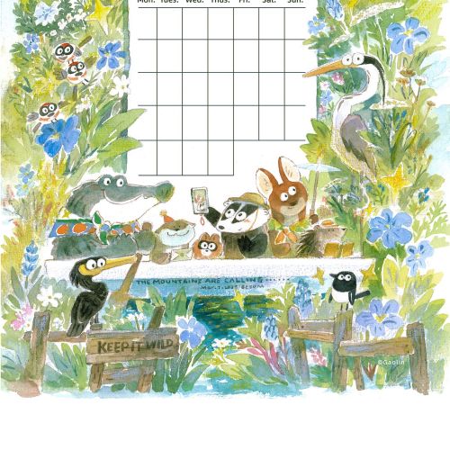 Mae Besom Children's book illustrator. China