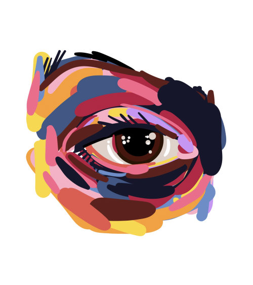 Illustration of eye ballin 