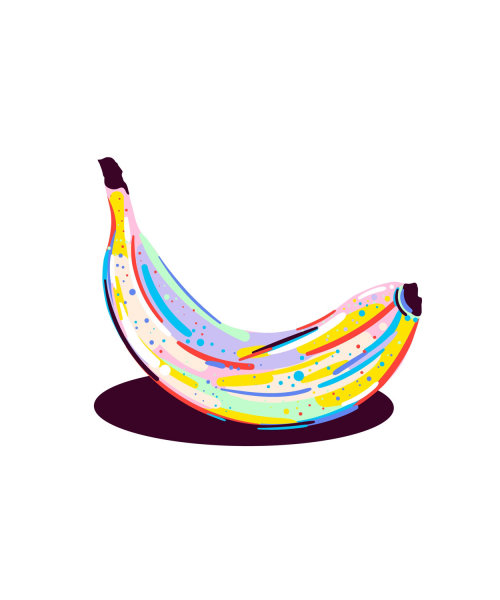 香蕉图by Mallory Heyer