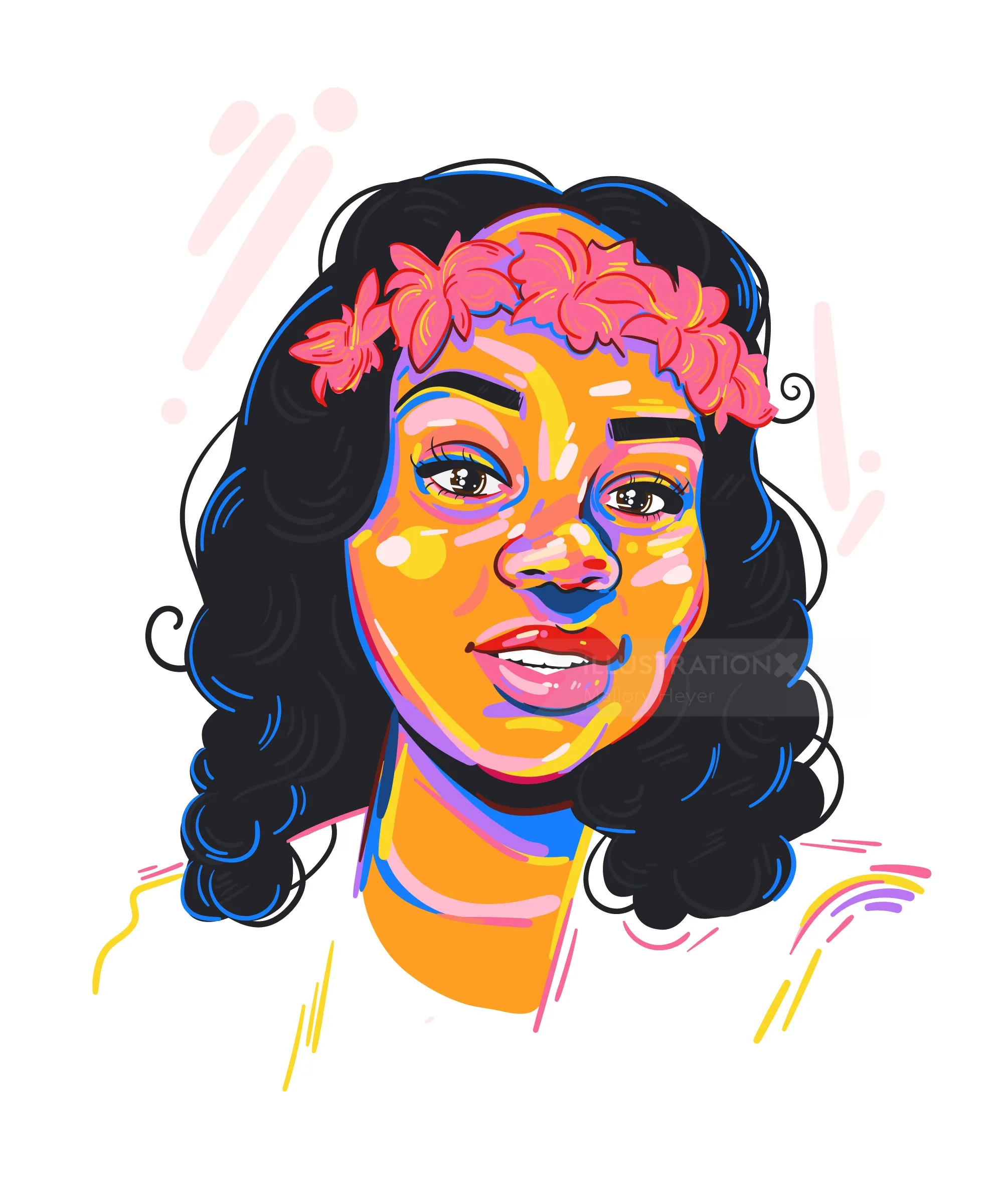 Breonna Taylor portrait illustration