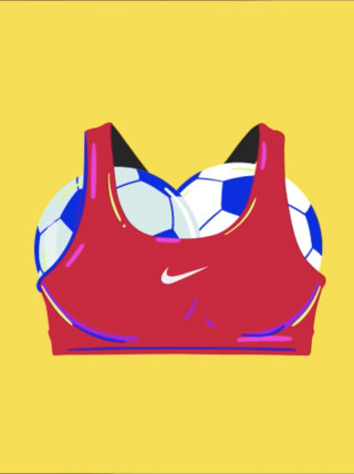 GIF animation about puberty in women's sports