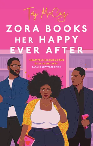 Book cover with three characters standing confidently, by Mallory Heyer